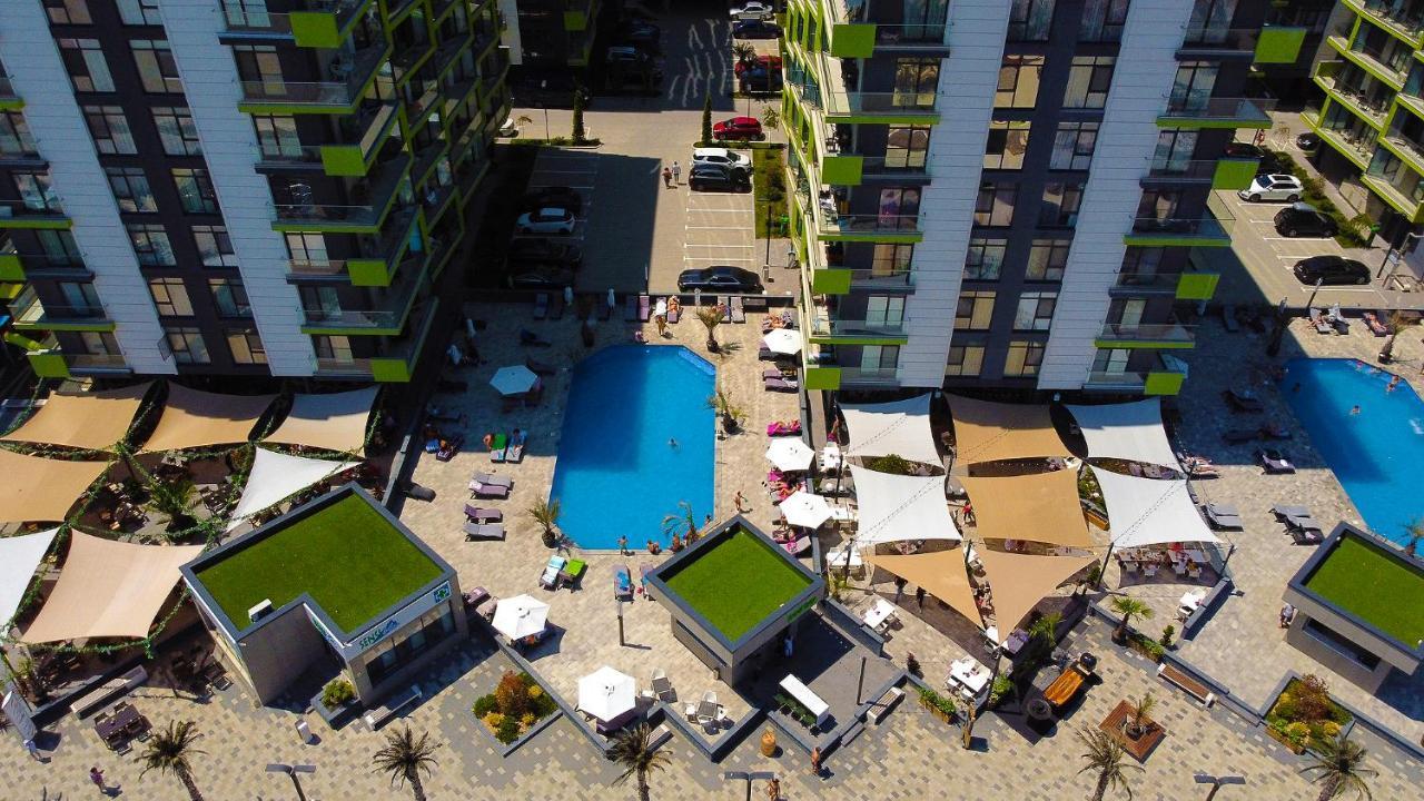 San Francisco Aparthotel Pool & Spa Mamaia Nord Navodari Bagian luar foto